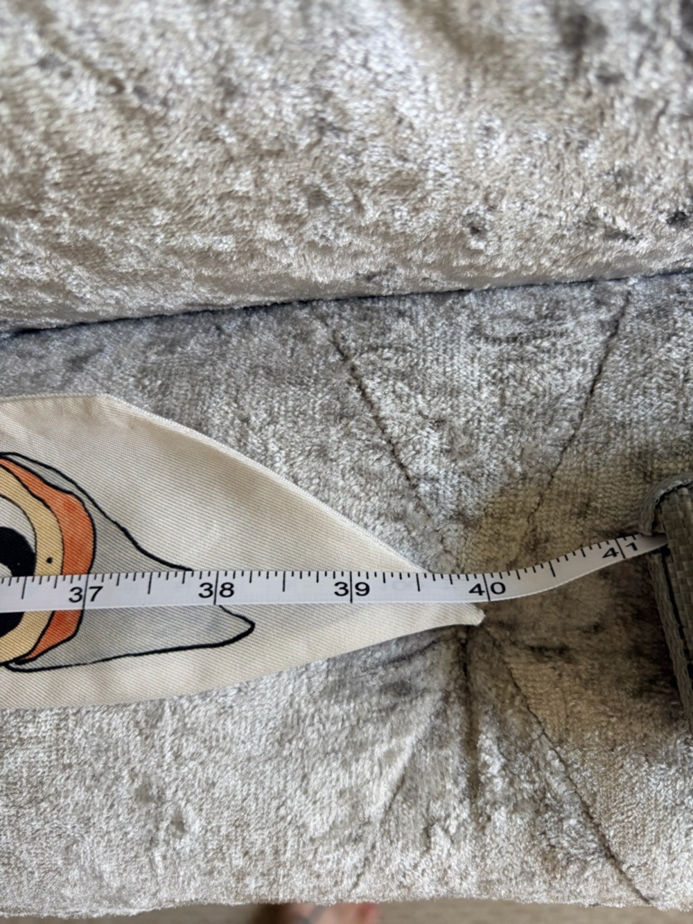 Dior Ying and Yang Silk Scarf - Picture 8 of 8